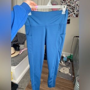 Worn once but bought from goodwill athletic leggings!